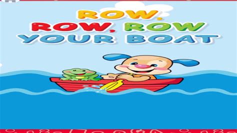 play row row row your boat