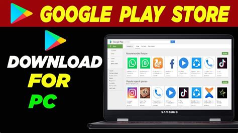 play store install on computer
