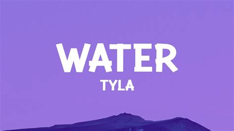 play water by tyla