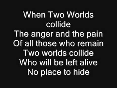 play when two worlds collide song