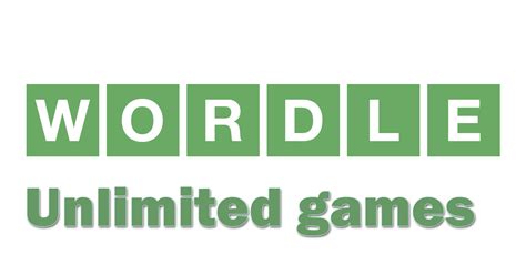 play wordle unlimited game