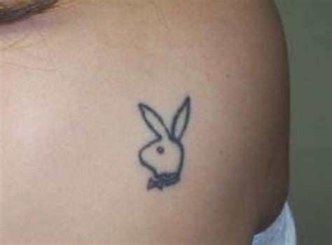 Playboy Bunny Tattoo Behind Ear Meaning