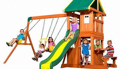 Playground Set For Backyard Home Depot