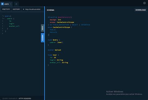 Playground Example Graphql