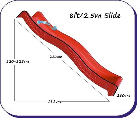 Playground Slide Height Length