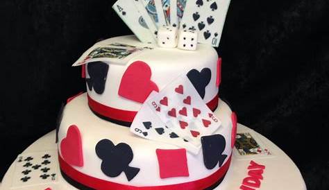 Playing Cards Birthday Cake Designs Card Casino s Casino Party Foods
