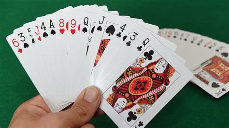 playing card game rummy