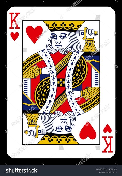 Playing Card In King