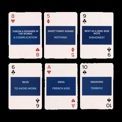Playing Card Slang Terms