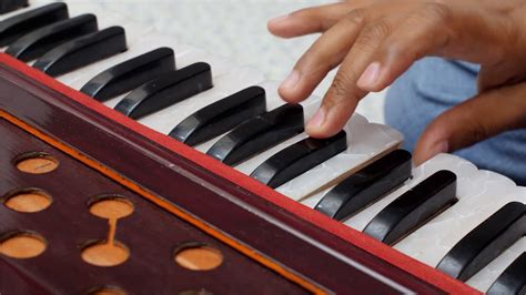 Playing Harmonium On Keyboard