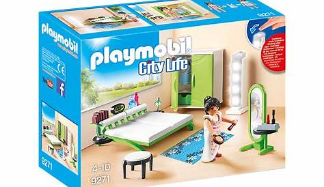 Chambre avec espace maquillage Playmobil® City Life