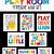 playroom printables free