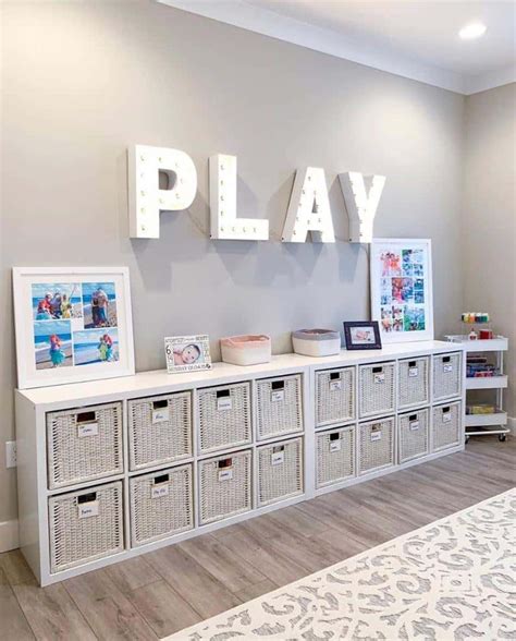 Pin by Naomi Miller on New house?!? Playroom organization
