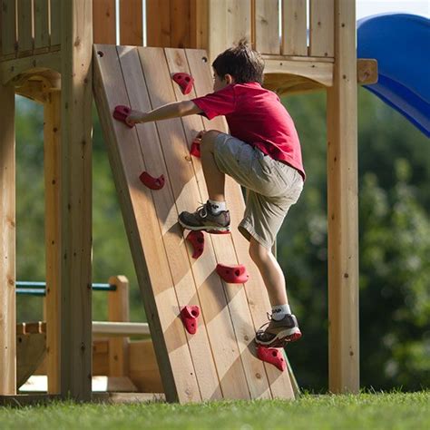 Playset Climbing Wall Angle