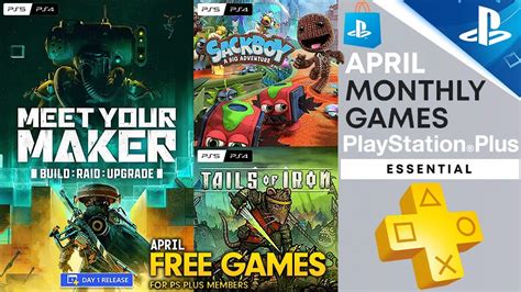 PlayStation Plus Free Games April 2017 YouTube