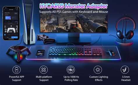 Keyboard USB to PS2 PS/2 Adapter Converter, Purple Color