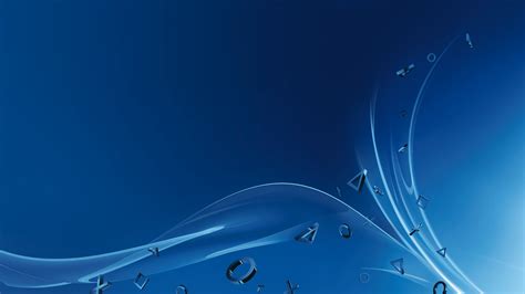Playstation Blue Background