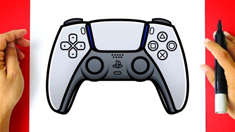 Playstation Controller Easy Drawing