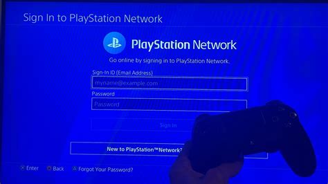 playstation network sign in failed