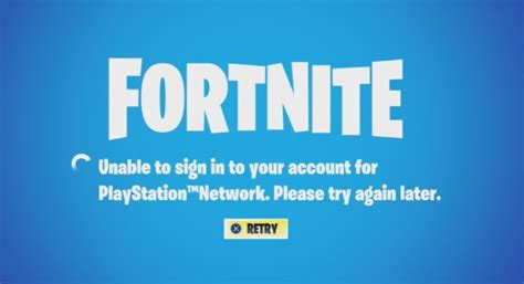 playstation network sign in fortnite