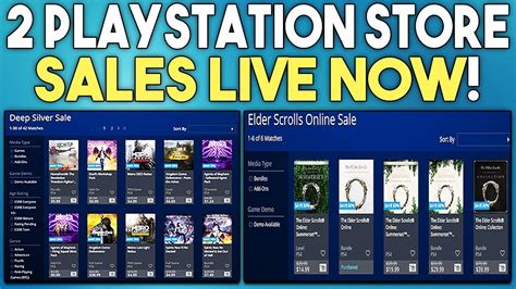 playstation store sales coming up