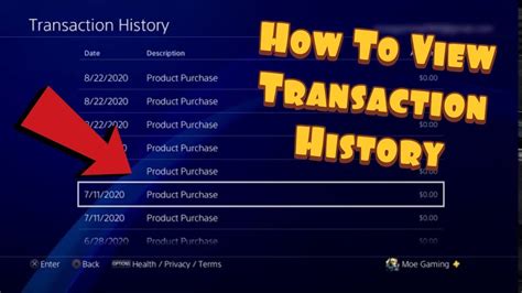 playstation store transactions
