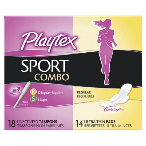 Playtex Sport Super Plus Absorbency Plastic Tampons, Unscented 36 ea