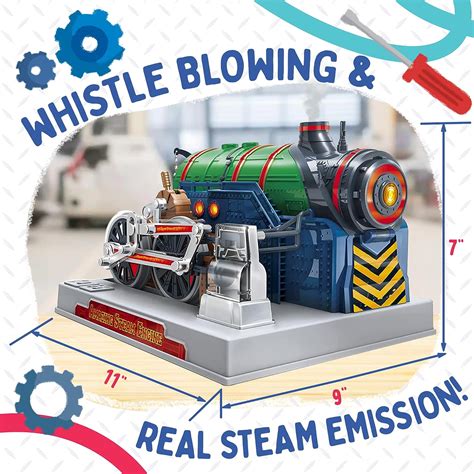 Playz Steam Engine Model Kit