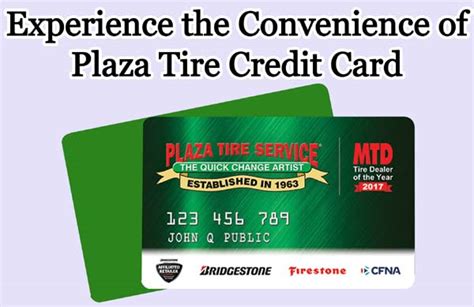 Everything You Need To Know About Plaza Tire Credit Card
