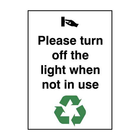 Please Turn off the Light When Leaving Sign House Office Etsy