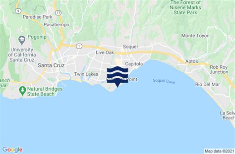 Pleasure Point Tide Chart