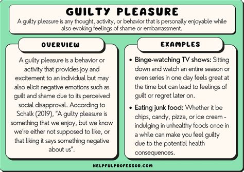 pleasures guilty