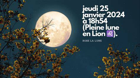 Pleine Lune 2024