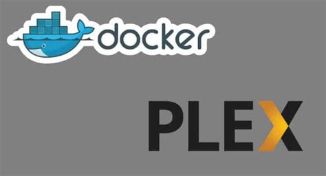plex media server docker install