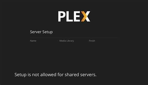 plex media server error