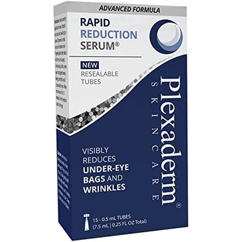 plexaderm rapid reduction eye serum