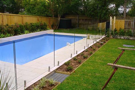 plexiglass pool fence