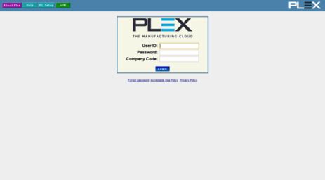 plexus manufacturing online login