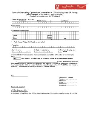 pli online form
