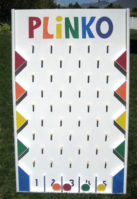 Plinko Board Template Printable