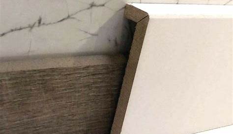 Plinthe MDF blanc 240 x 10 cm, ép.10 mm Castorama