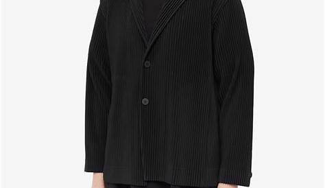 Plisse Issey Miyake Homme Plissé FW20 Gets Formal With Tuxedo Pleats