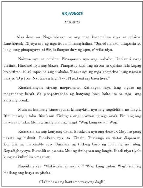 plot twist meaning in tagalog brainly