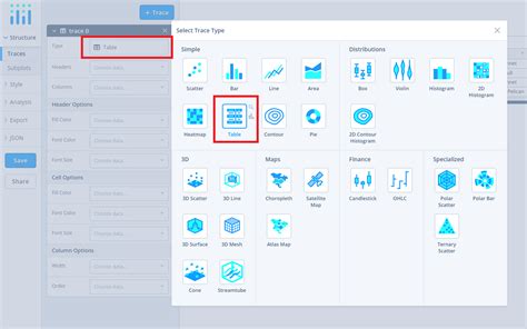 Plotly Table Column Width