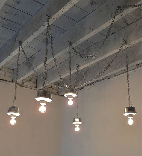 plug in ceiling light