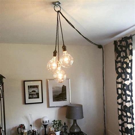 plug in ceiling light for bedroom