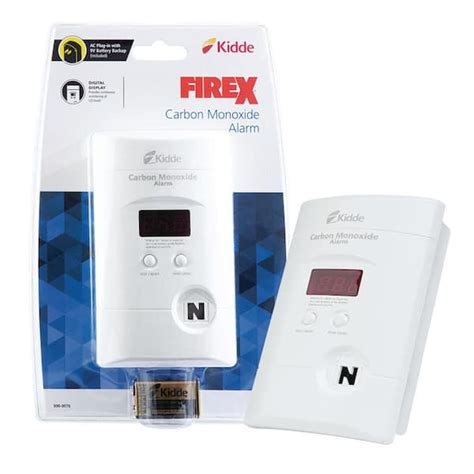 plug in co detector with battery backup