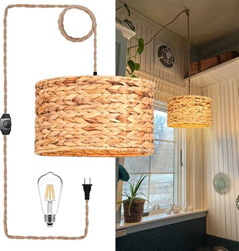 plug-in hanging lamp