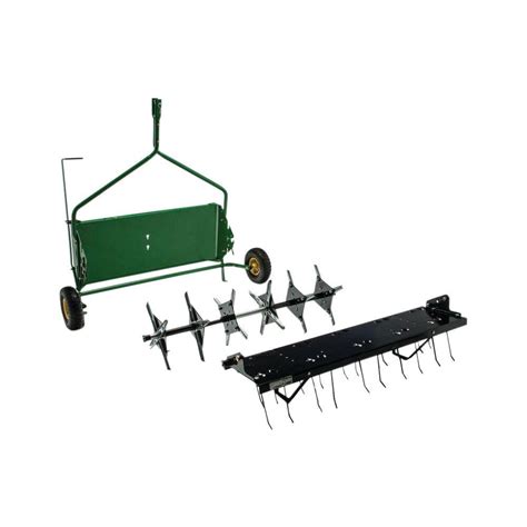 Plug Lawn Aerator And Dethatcher