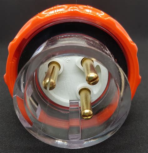 Plug With Round Pins